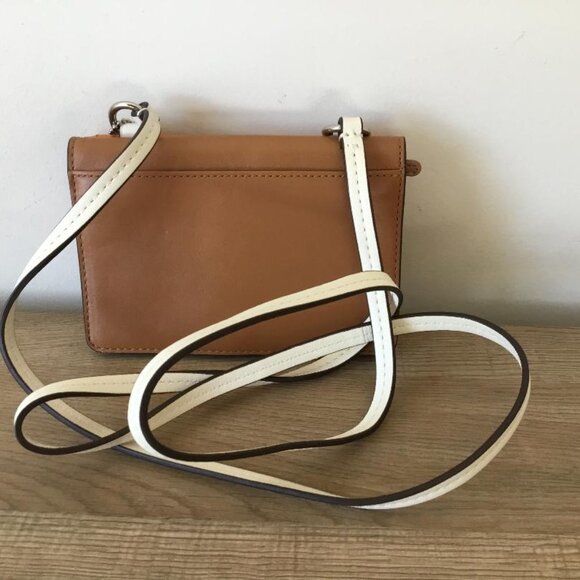 Vintage Coach Color Block Dylan Mini Crossbody Wallet Bag with Turn Lock Closure - Picture 3 of 4